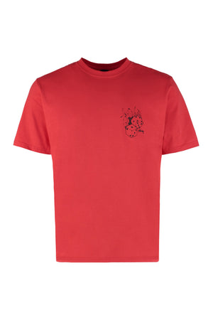 Fire Dice cotton T-shirt-0